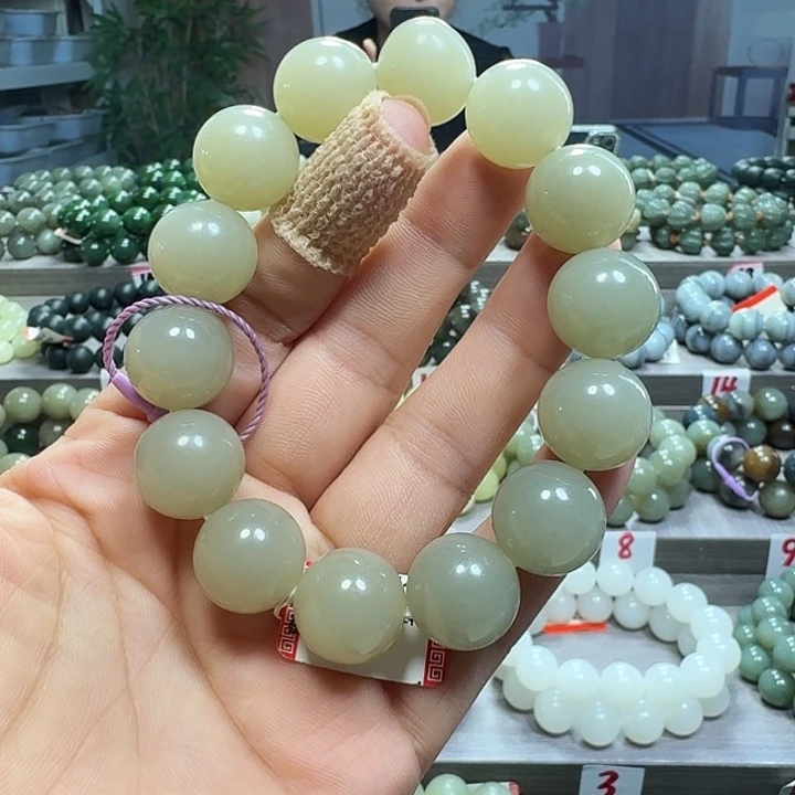 手链未镶嵌和田玉新疆且末糖卡16