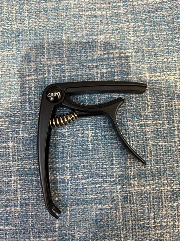 民谣吉他变调夹金属材质尤克里里电木吉他通用配件