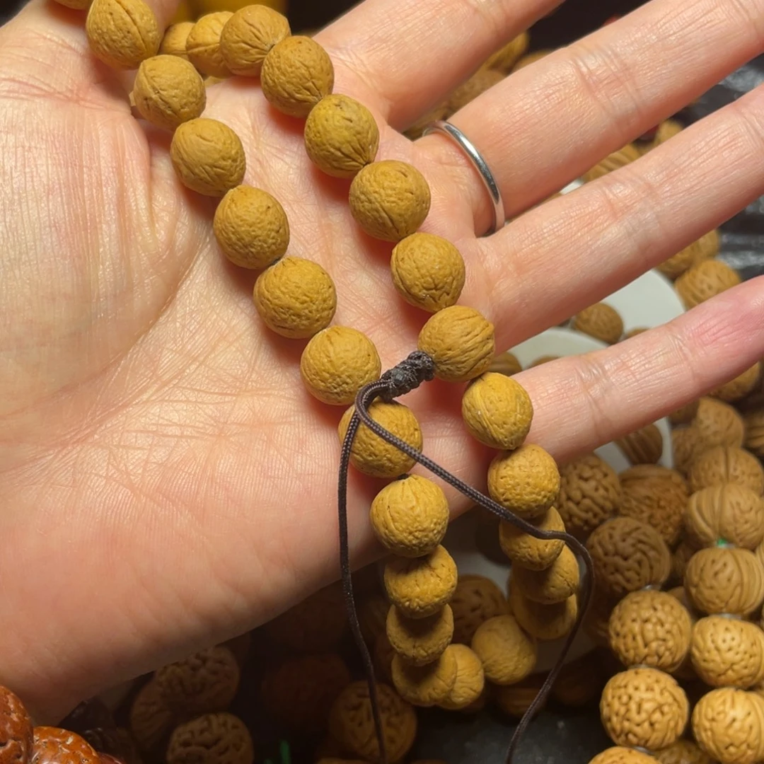 秦***、桃木桃核手串10+野生