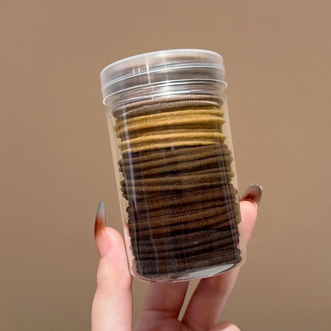 洋气橡皮筋女扎头发绳2024年新款高弹力耐用绑高马尾发圈头绳发饰