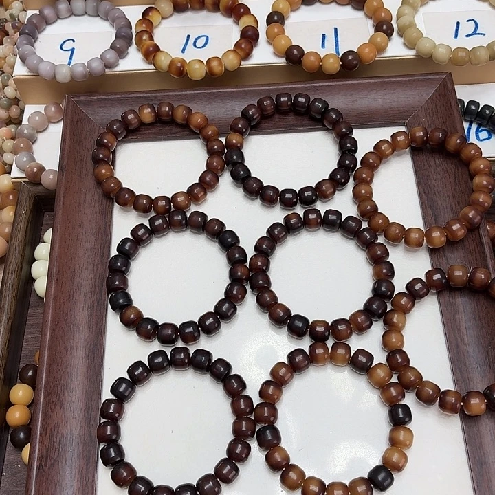 菩提根/象牙果手串卡13秋意浓 汉堡