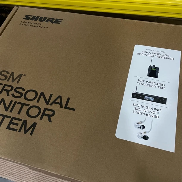 未拆封 Shure/舒尔 P3TCNRA215CL一拖一耳返（不支持七天无理由）