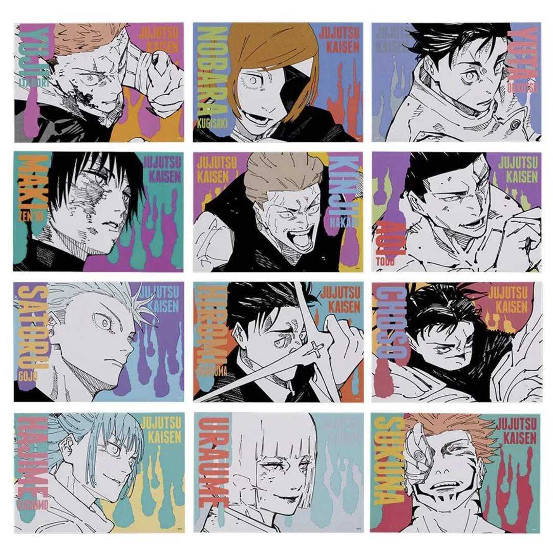 【咒术回战】js领域展开 原画艺术卡 盲盒默认代拆