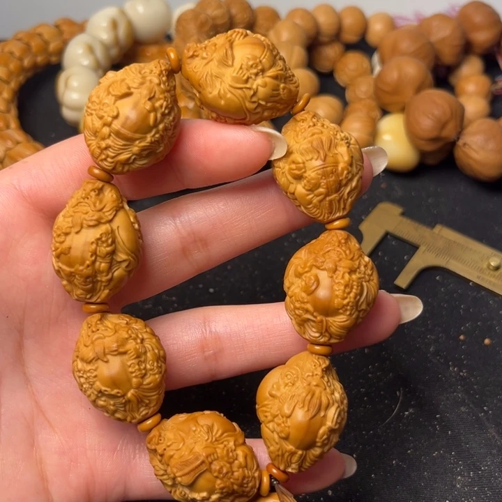 橄榄核手串百鬼钟馗