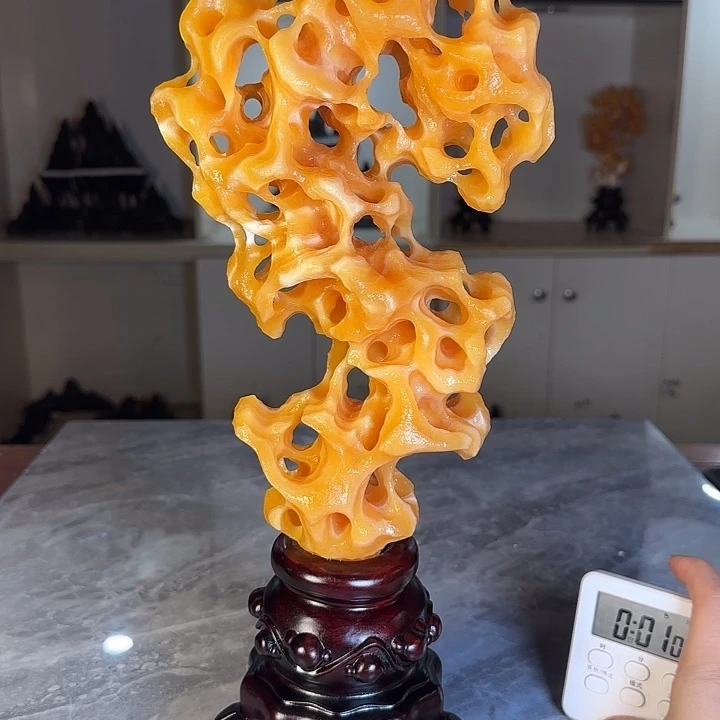 大***国奇石茶宠鱼缸文房摆件