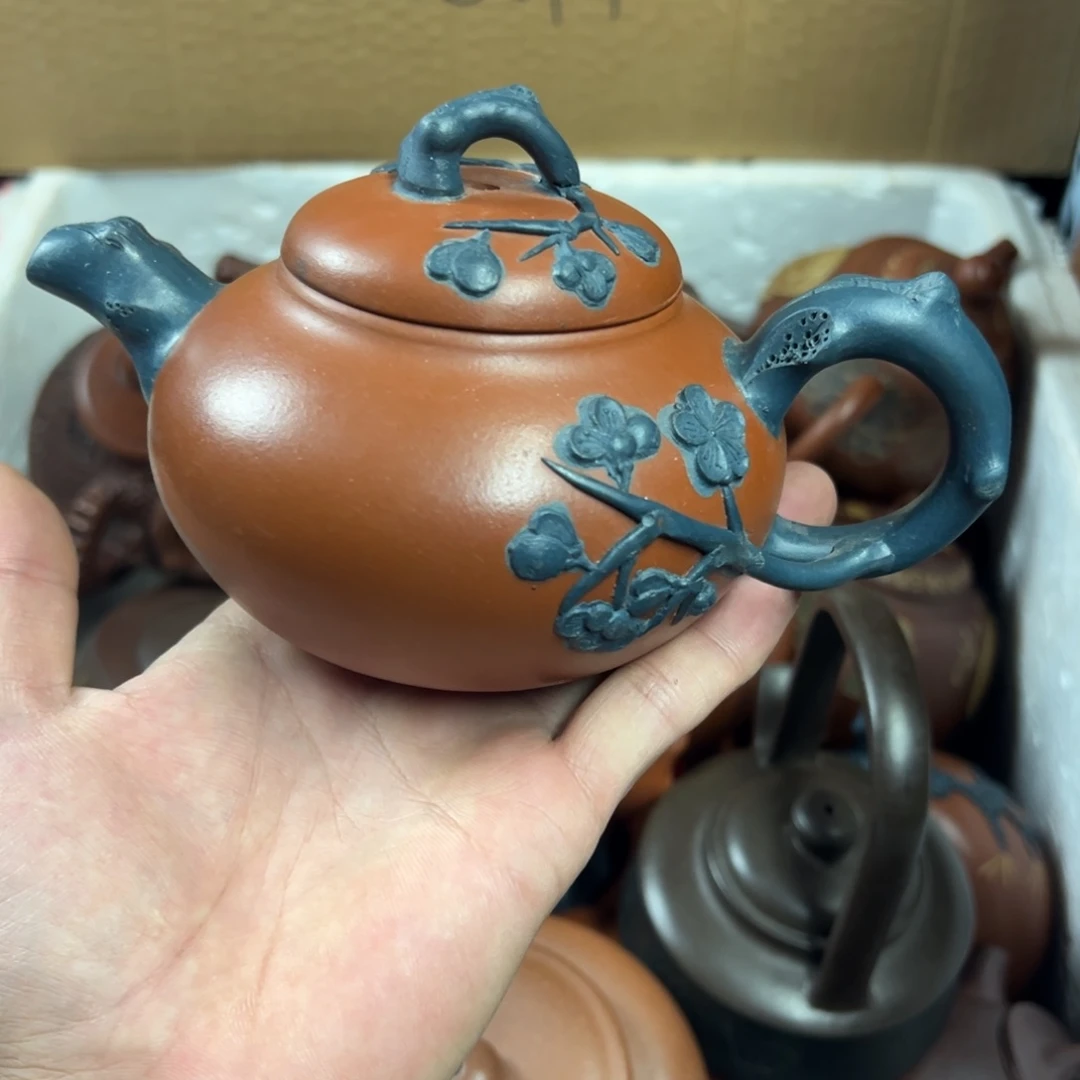 茶壶紫砂宜兴原矿紫砂壶300毫升容量