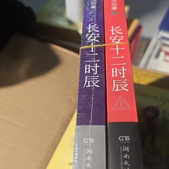 长安十二时辰两本一套全新库存书正版正版