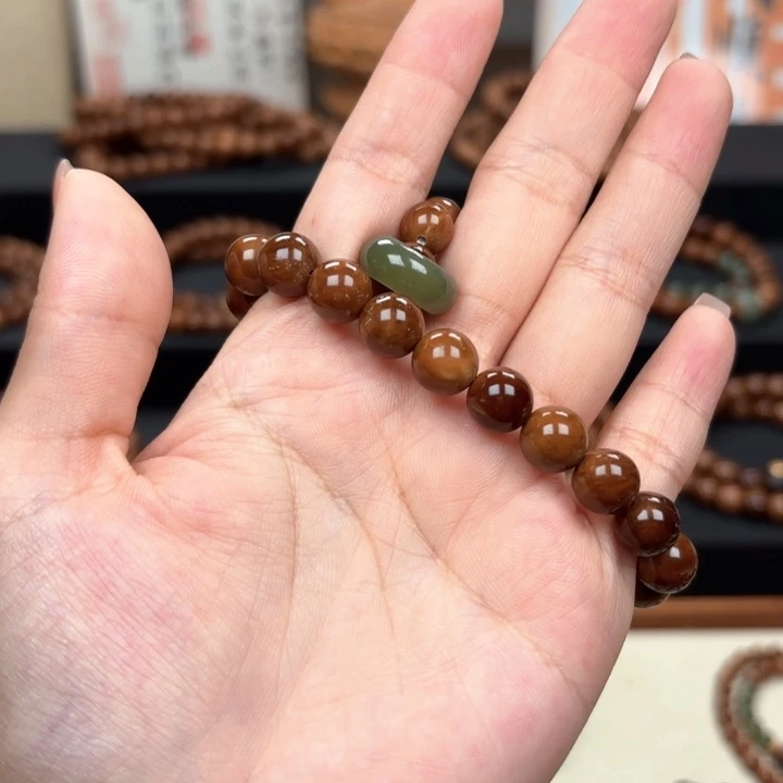 竹***猪吊坠库克菩提库克菩提0.9单圈