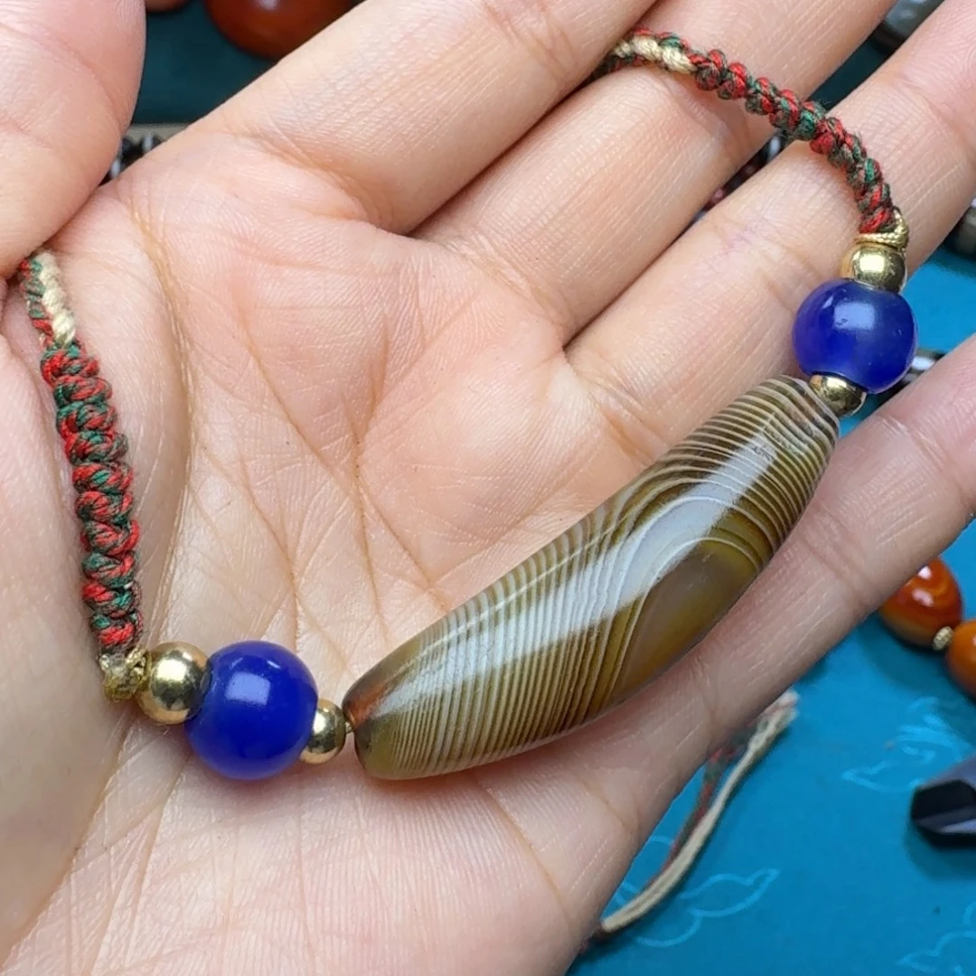 玛瑙/玉髓未镶嵌项链