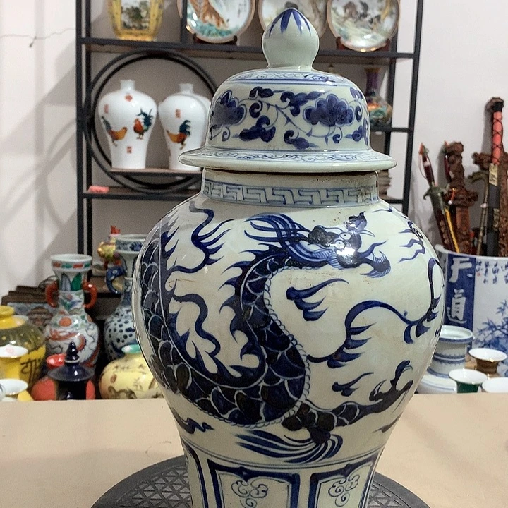 摆件博古架陶瓷摆件