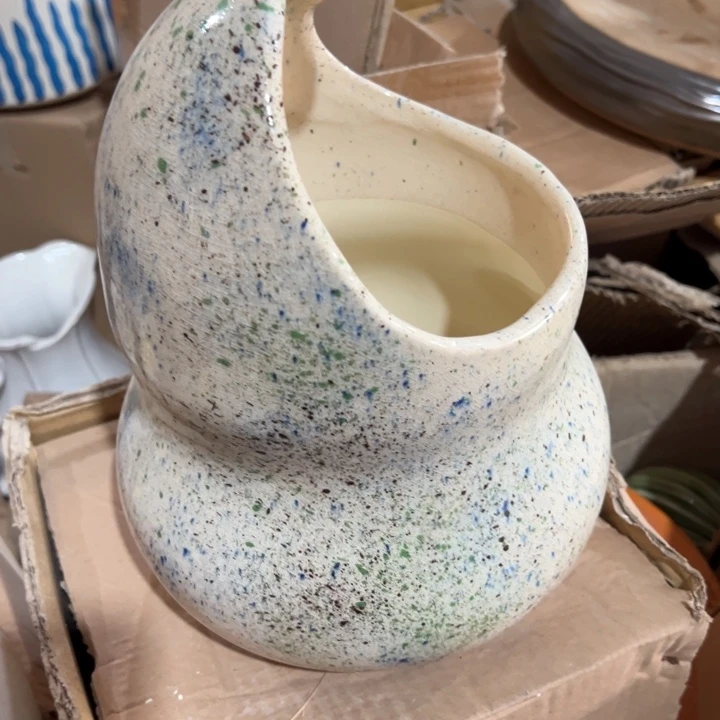 陶瓷花瓶摆件外贸出口微瑕捡漏