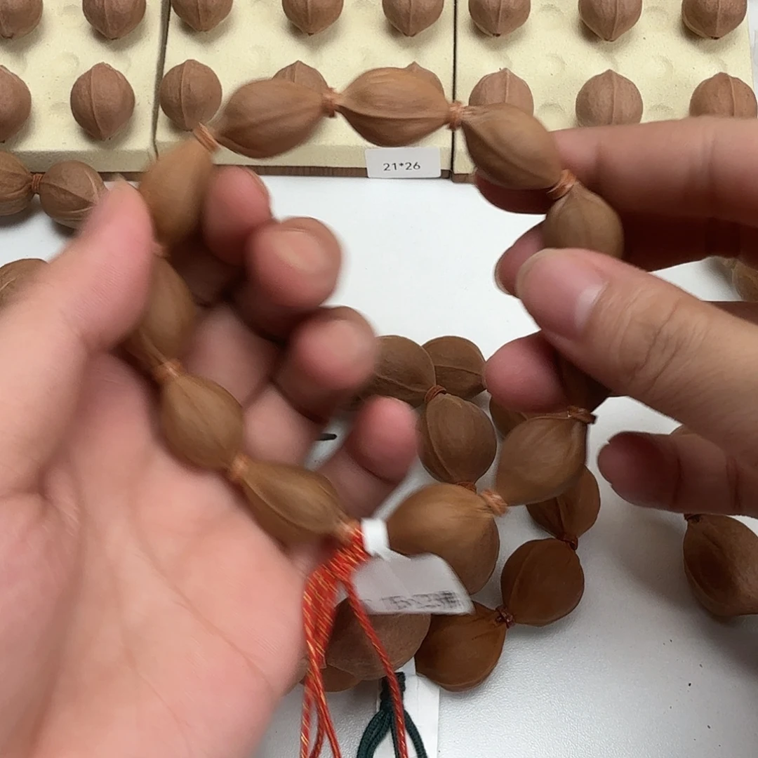 玩***样手串/手链橄榄核梅林铁核三面佛15×23