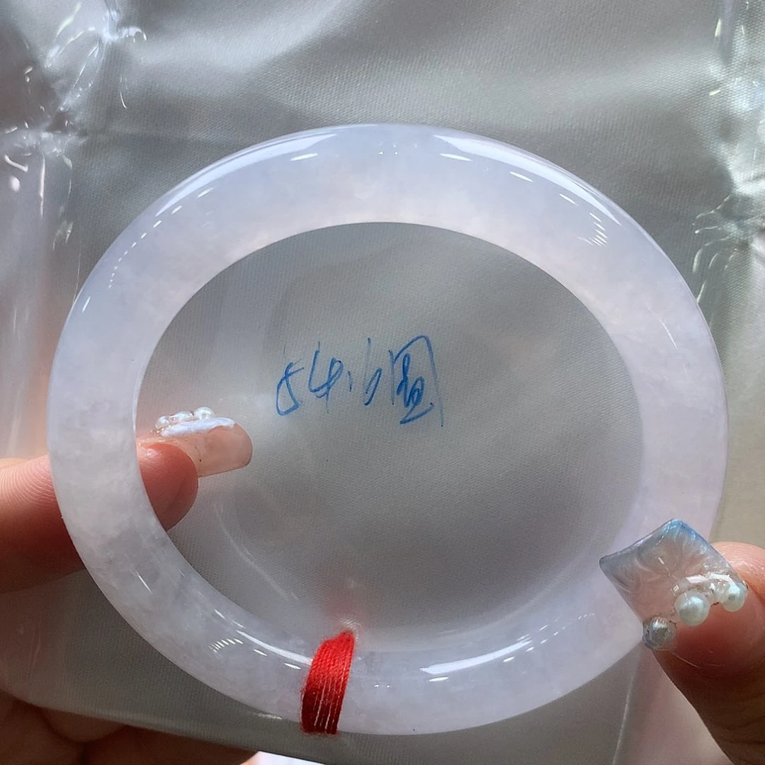 翡翠手镯未镶嵌54.6圆条