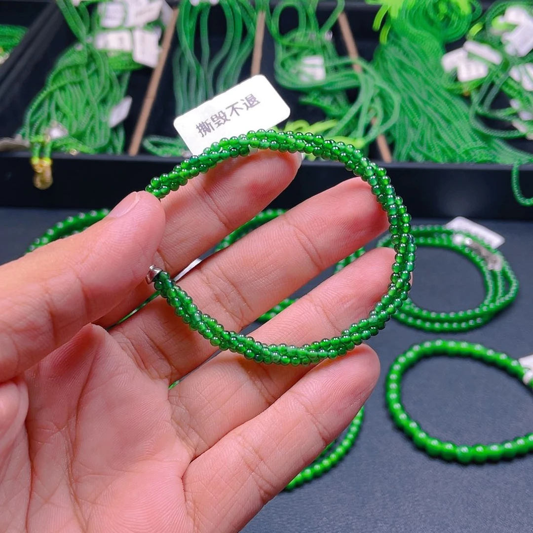 翡翠未镶嵌颈饰8888888888888