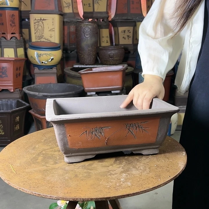 32红马槽花盆花盆花盆