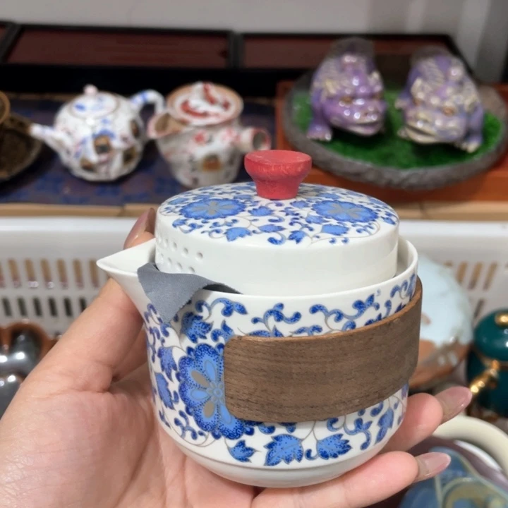 茶壶紫砂一壶三杯