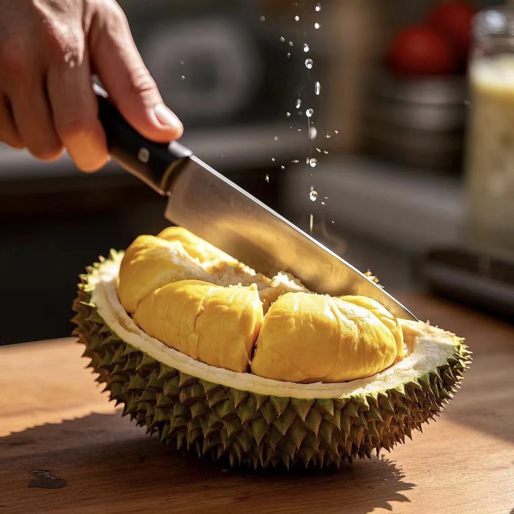 瑕疵果不接受差评 不介意的拍泰国树熟金针榴莲核小新鲜榴莲一果一重榴莲同城送干尧金枕托曼尼泰国