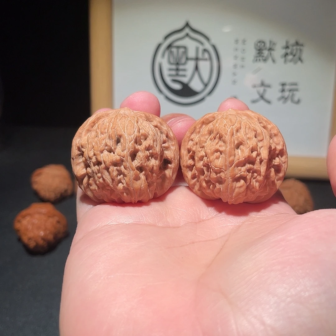 文玩核桃吊坠38全品磨盘