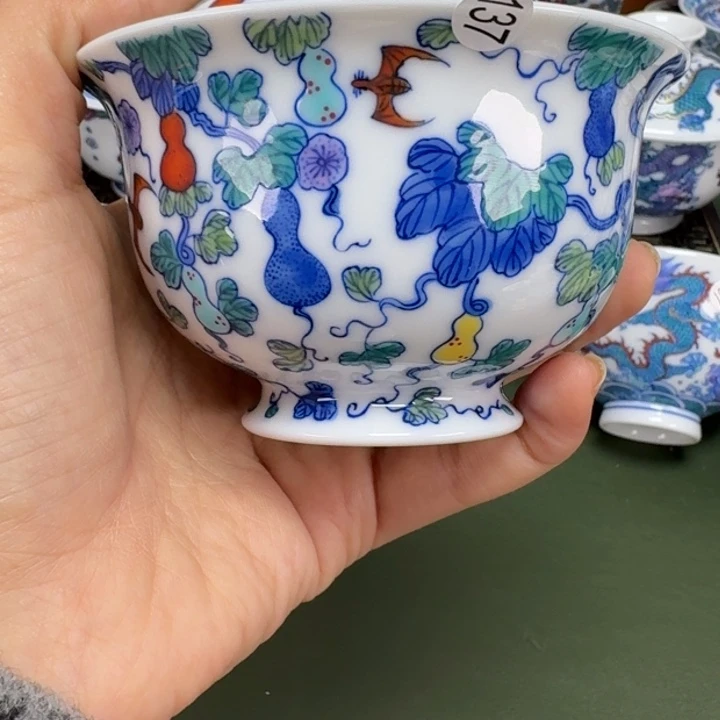 沙沙手工手绘茶具137