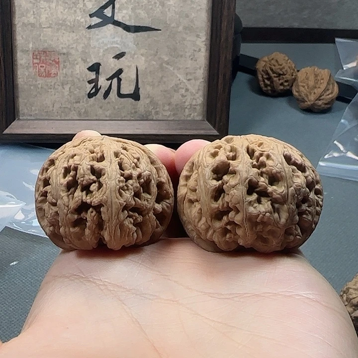 吊坠文玩核桃44球筋