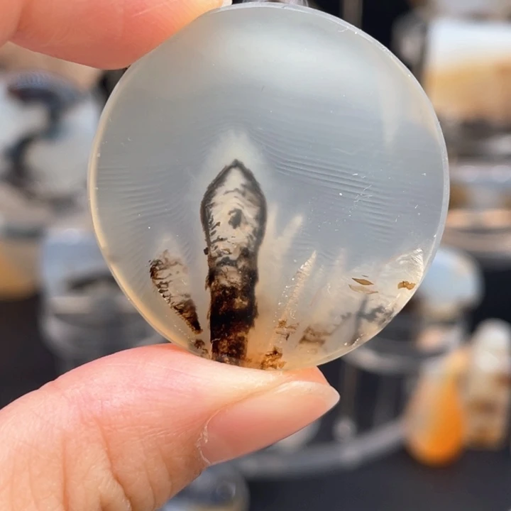 玛瑙/玉髓合金颈饰