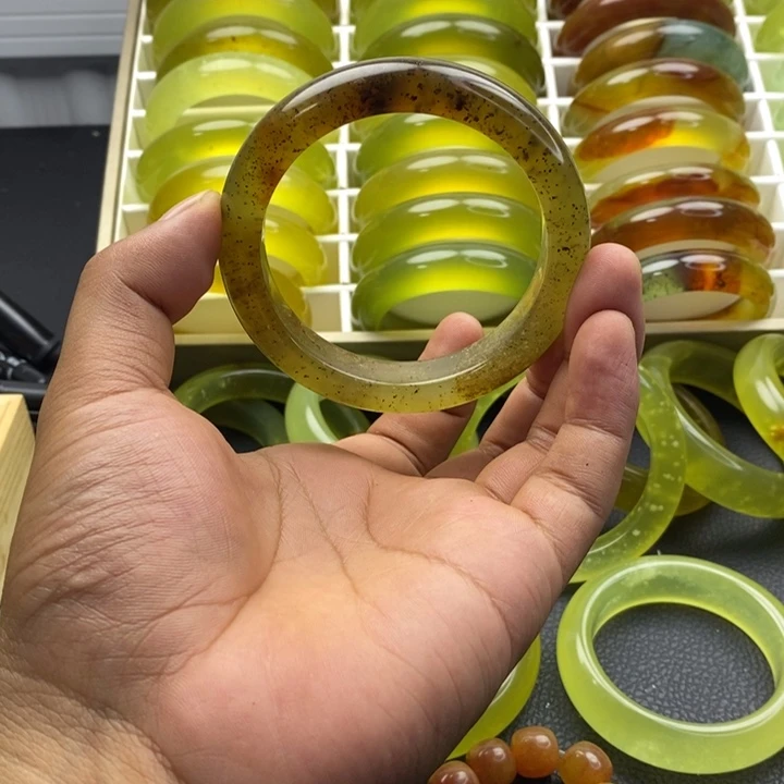 合金蛇纹石玉手镯62
