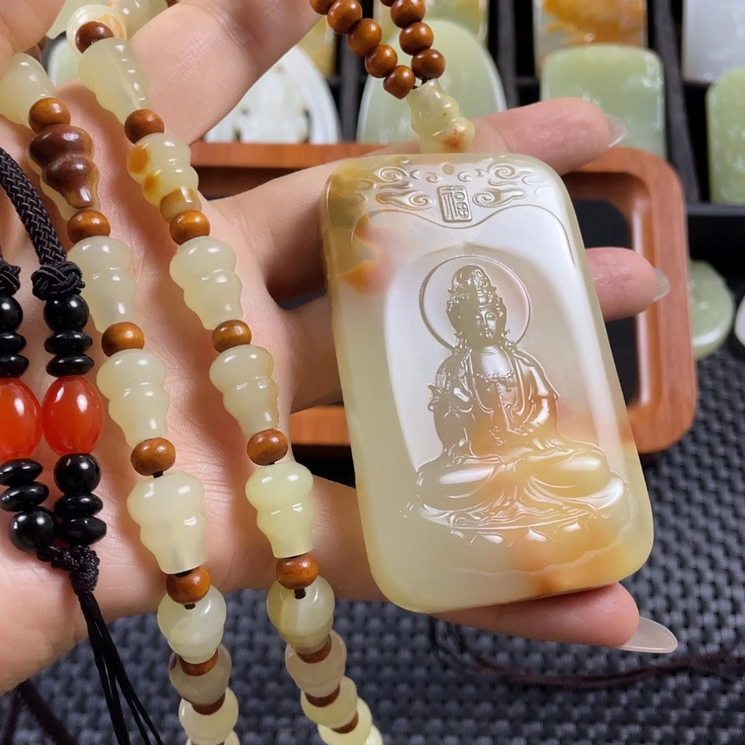 一物一拍观音挂件