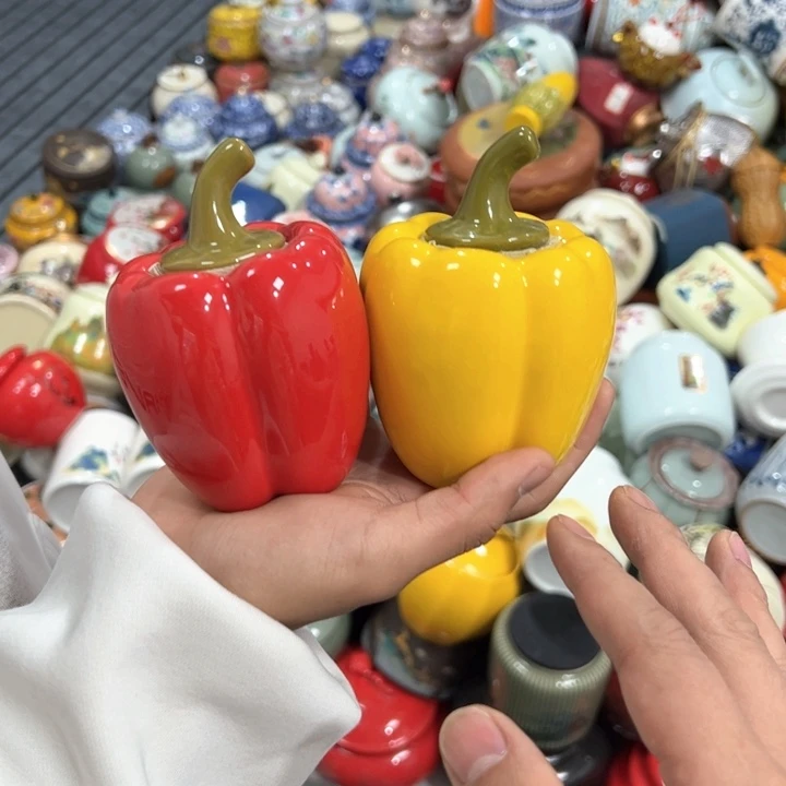 茶叶罐陶瓷家用储物罐轻微瑕疵品介意勿拍