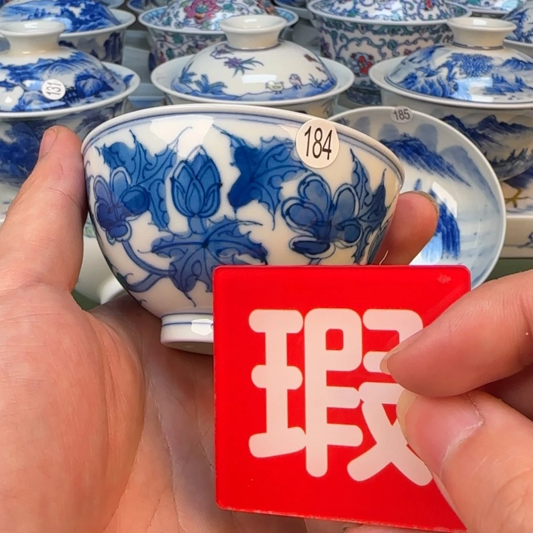 景德镇纯手工手绘茶具184