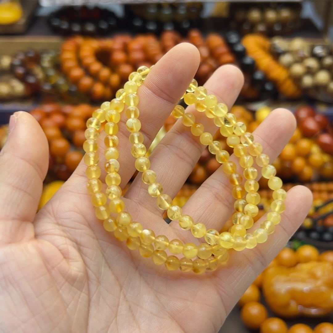 琥珀珠宝奇石未镶嵌多样性发其一