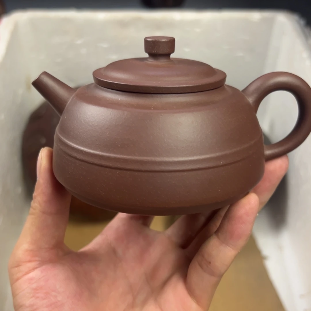 茶壶紫砂宜兴原矿紫砂壶240毫升容量