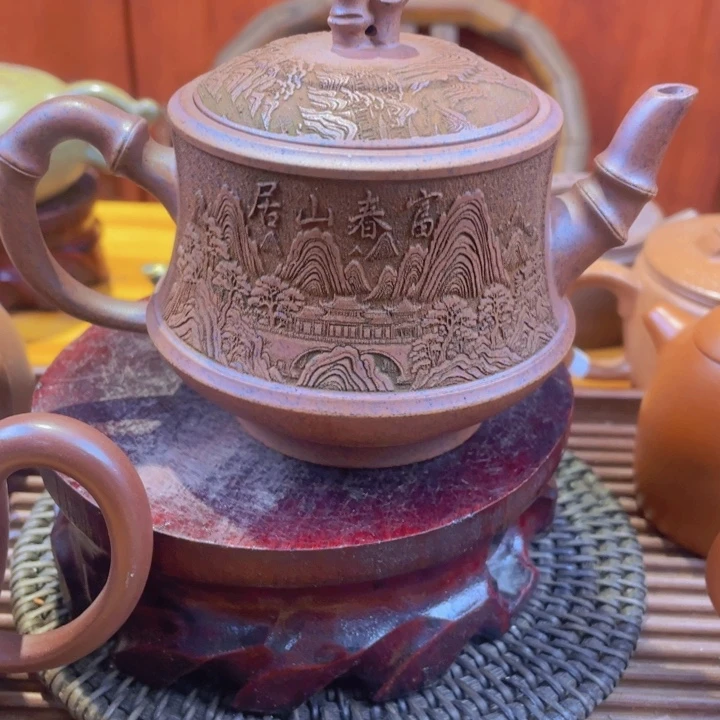 紫砂公道杯处理一把