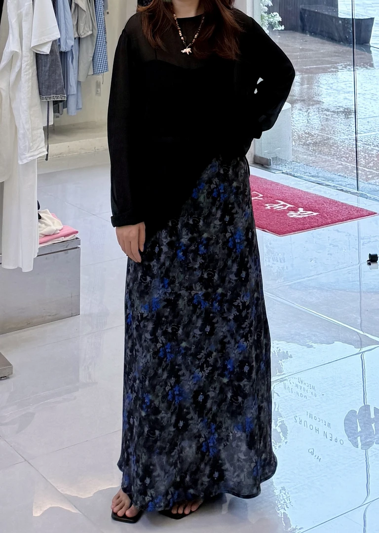 一粒沙海 气质 显瘦 半身裙8960