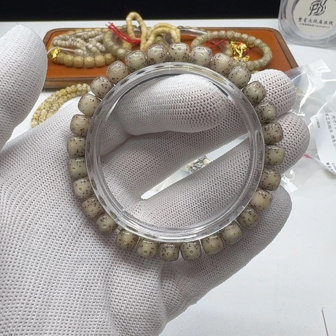 星月菩提吊坠214梵天小冰糖月留白针尖星8桶单圈一物一图