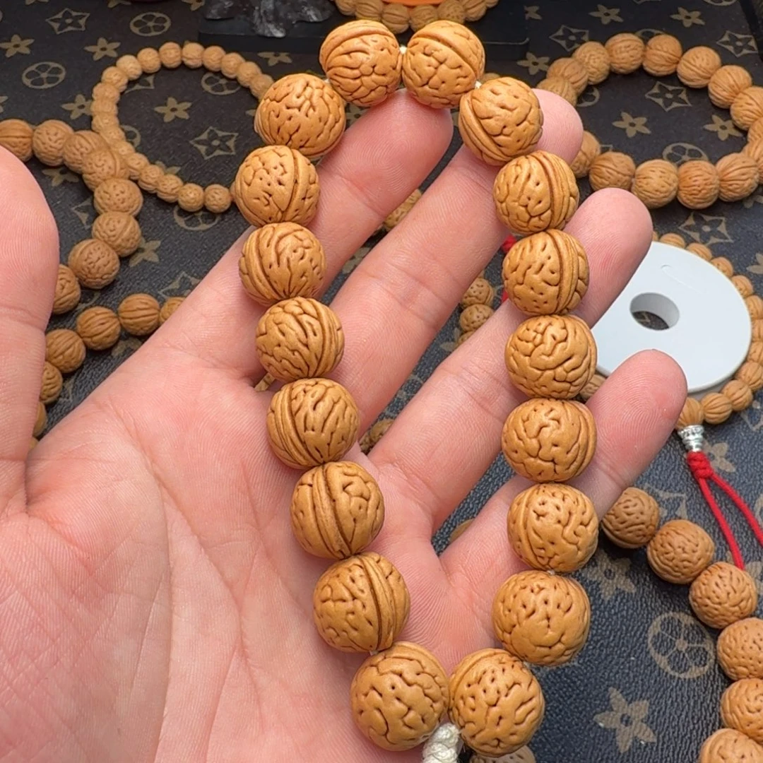 桃核把件16一道筋肌肉