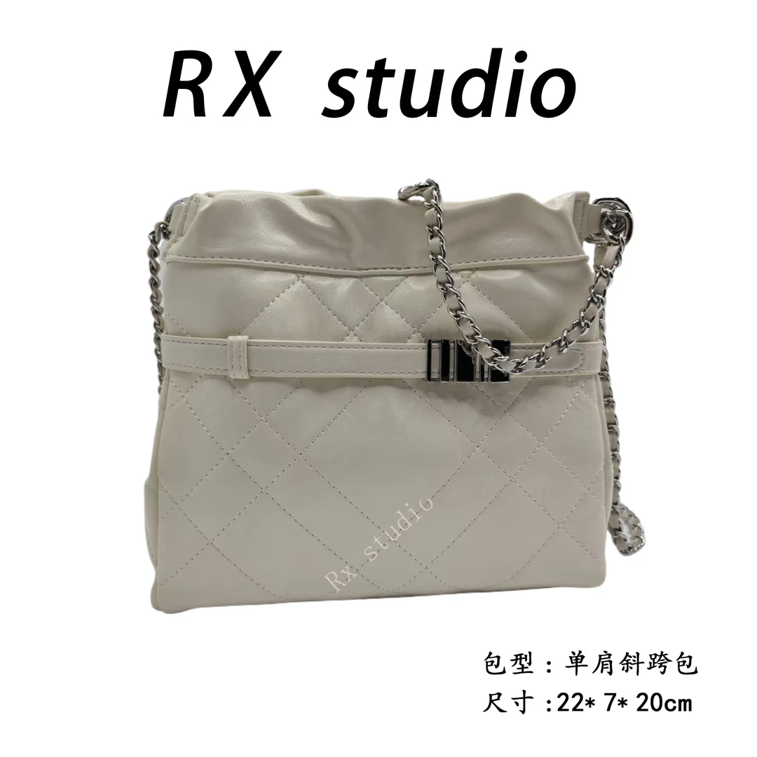 【母亲节礼物】QYX-9738-米白轻奢小众时尚女士包