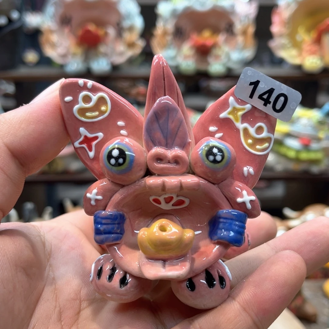 摆件直播间纯手工陶瓷摆件140