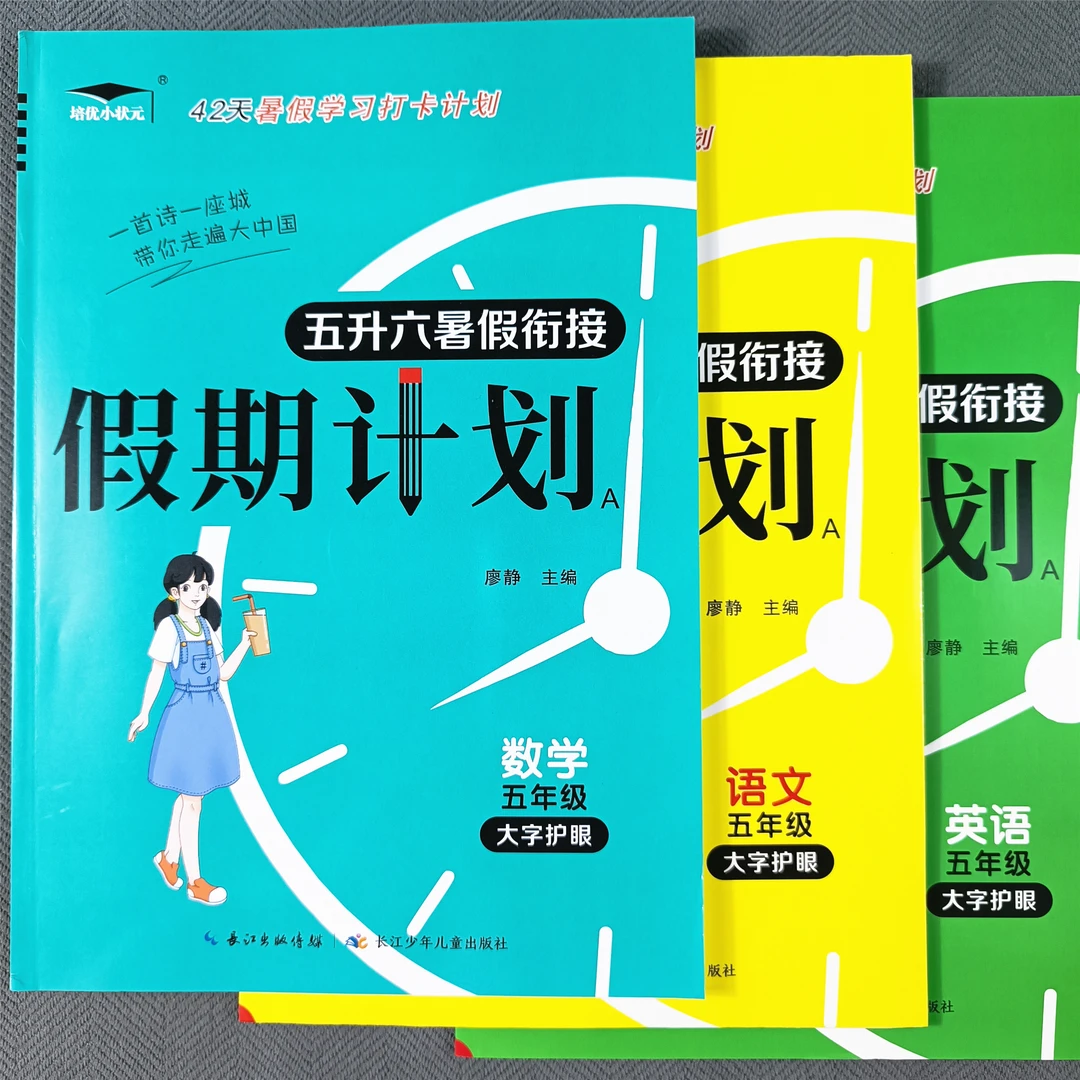 苏教版五年级数学暑假作业复习预习新课五升六暑假衔接假期作业本