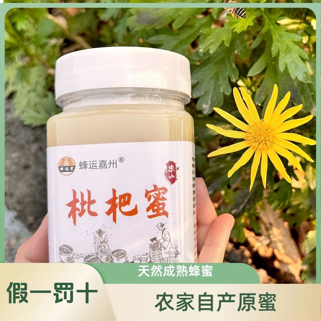 【假一赔十】枇杷雪蜜冬天采收 新鲜刚采  蜂场直发 一斤