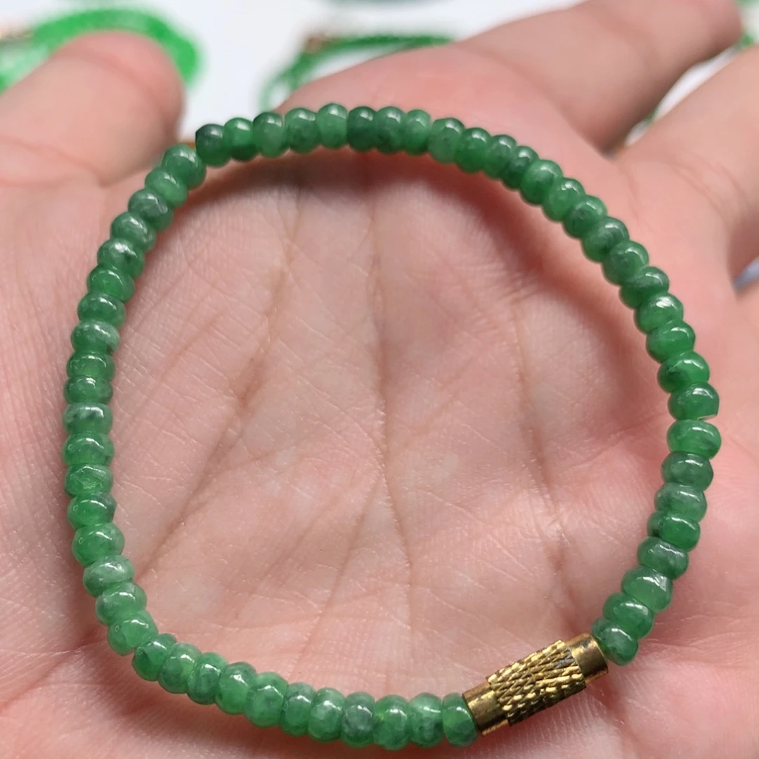 未镶嵌手链翡翠翡翠