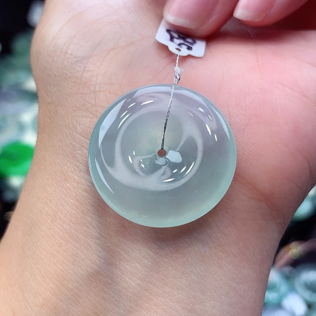 颈饰未镶嵌翡翠编号11尺寸25.7-5.9