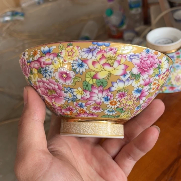 碗陶景德镇高温细白瓷餐具