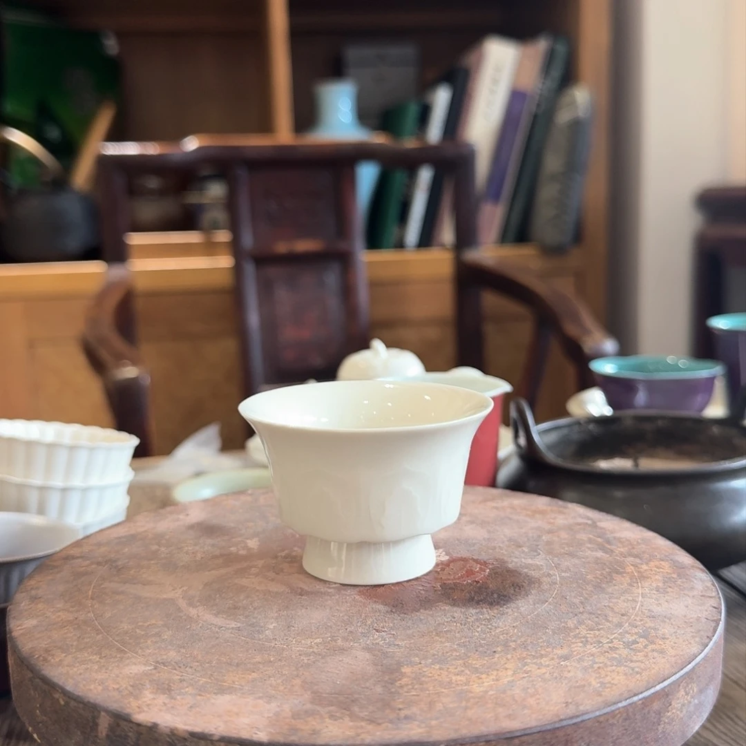 龙窑柴烧精品品茗杯