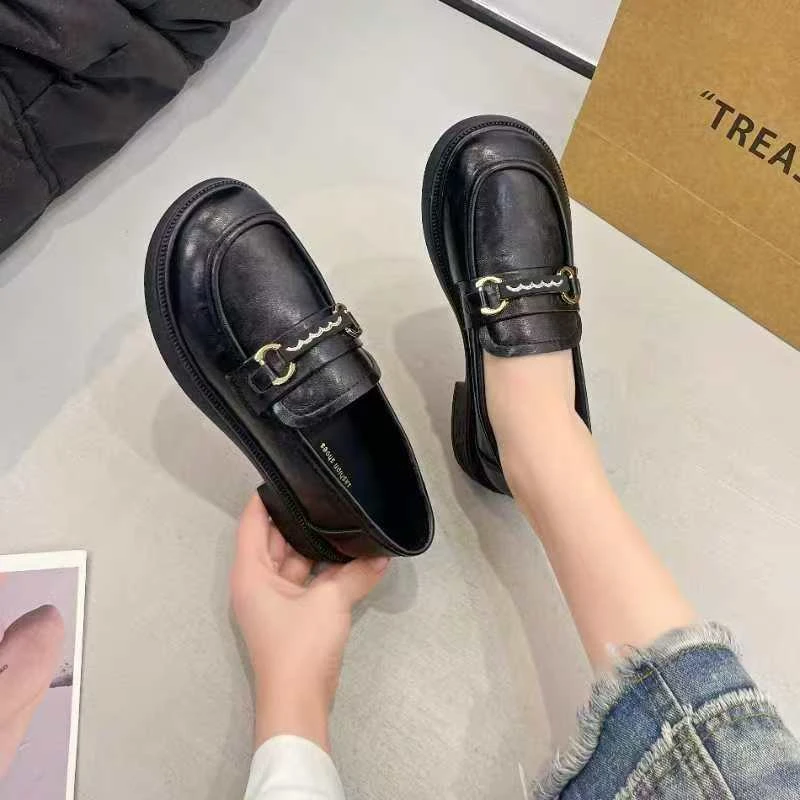新款舒适百搭乐福鞋1722