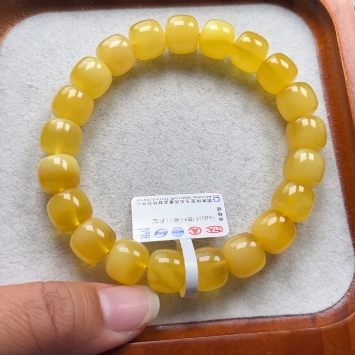 琥珀未镶嵌珠宝奇石M231号11+鸡油黄