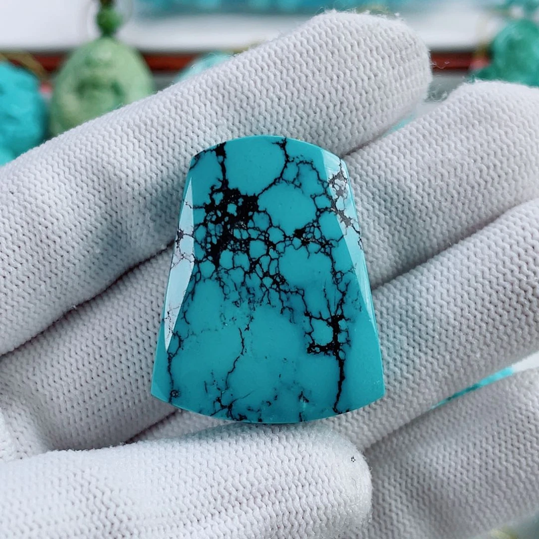 绿松石未镶嵌车挂