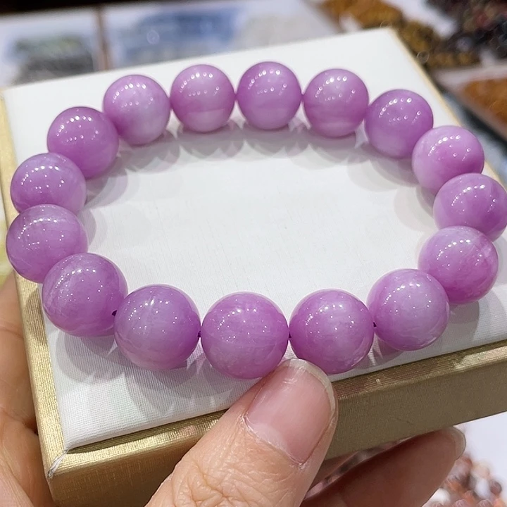 手串锂辉石未镶嵌紫锂辉