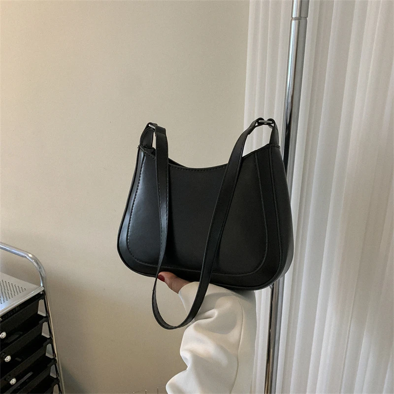 包包女复古腋下大容量2023秋季简约时尚手提包单肩斜跨饺子包女潮