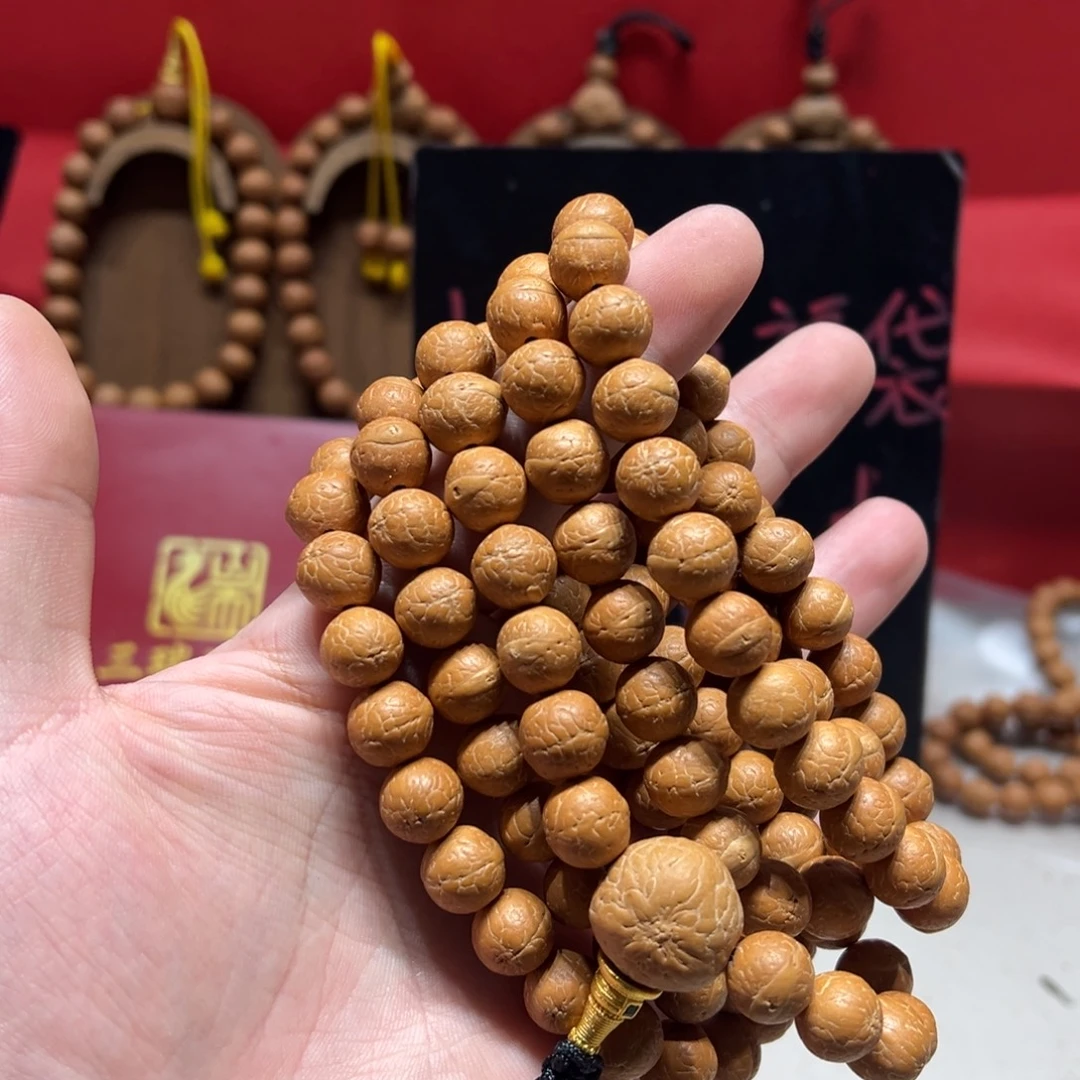 手串凤眼菩提11.5mm尼泊尔凤眼菩提108