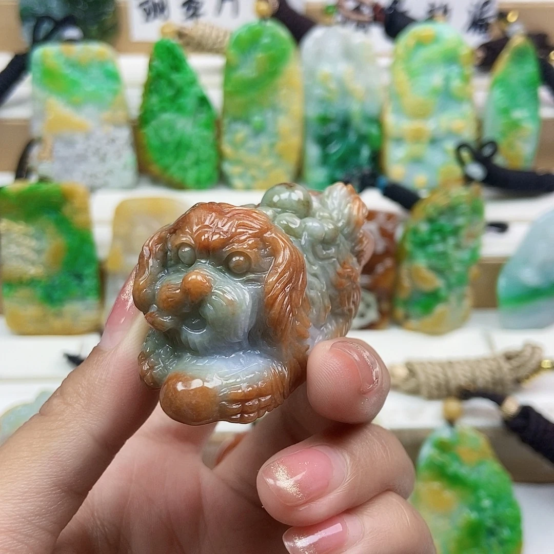 翡翠未镶嵌颈饰天然翡翠Ａ货